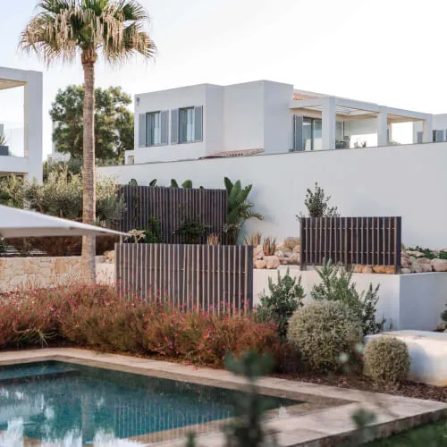 Laid-back luxury villa with a pool at 7Pines Resort Ibiza.